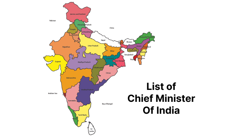 List of Chief Minister of India